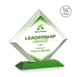 Belaire VividPrint™ Award - Green | https://www.bestnamebadges.com