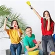 Football Game Party Concert Graduation Cheering Cowbell | https://www.bestnamebadges.com