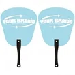 Printed Custom-Made Souvenir Promotional Hand Fan | https://www.bestnamebadges.com