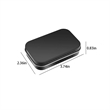 Metal Rectangular Mini Portable Storage Hinged Tin Box | https://www.bestnamebadges.com