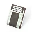 RFID Blocking Leather Card Holder Slim Front Pocket Wallet | https://www.bestnamebadges.com