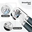 Multifunctional Heavy Duty Soft Handle Strong Can Opener | https://www.bestnamebadges.com