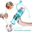 Spray Outdoor Large Capacity Sports Water Bottle | https://www.bestnamebadges.com