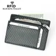 RFID Blocking Leather Wallet Zipper Credit Card Holder | https://www.bestnamebadges.com