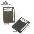 RFID Blocking Leather Wallet Credit Card Holder | https://www.bestnamebadges.com