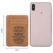 RFID Blocking Leather Slim Front Pocket Wallet | https://www.bestnamebadges.com