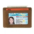RFID Blocking Leather Slim Front Pocket Wallet | https://www.bestnamebadges.com
