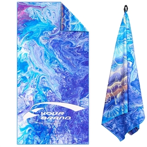 Bath Pool Camping Travel Super Absorbent Beach Towel