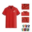 Custom Silk Quick-Dry Polo Shirts With Embroidery | https://www.bestnamebadges.com