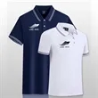 Custom Silk Quick-Dry Polo Shirts With Embroidery | https://www.bestnamebadges.com