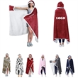 Flannel Customcozy Cape Blanket | https://www.bestnamebadges.com