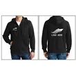 Polyester Flexiprint Custom Hoodie With Zipper | https://www.bestnamebadges.com