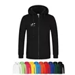 Polyester Flexiprint Custom Hoodie With Zipper | https://www.bestnamebadges.com