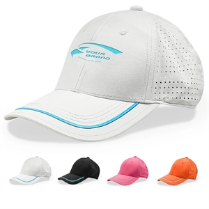 Sun Protection Lightweight Perforated Breathable Golf Cap