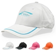Sun Protection Lightweight Perforated Breathable Golf Cap | https://www.bestnamebadges.com
