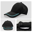 Sun Protection Lightweight Perforated Breathable Golf Cap | https://www.bestnamebadges.com