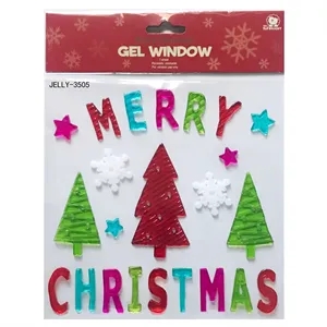 New Design Holiday  Gel Window Sticker Cling