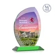 Wichita VividPrint™ Award - Green | https://www.bestnamebadges.com
