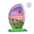 Wichita VividPrint™ Award - Green | https://www.bestnamebadges.com