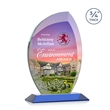 Wichita VividPrint™ Award - Blue | https://www.bestnamebadges.com