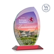 Wichita VividPrint™ Award - Red | https://www.bestnamebadges.com
