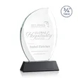 Wichita Award on Newhaven Base - Black | https://www.bestnamebadges.com