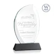 Wichita Award on Newhaven Base - Black | https://www.bestnamebadges.com