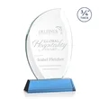 Wichita Award on Newhaven Base - Sky Blue | https://www.bestnamebadges.com