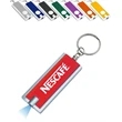Rectangle  LED Flashlight Key Chain, | https://www.bestnamebadges.com