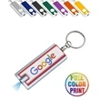 Rectangle  LED Flashlight Key Chain, | https://www.bestnamebadges.com