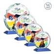 Centura VividPrint™ Award - Blue | https://www.bestnamebadges.com