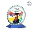 Centura VividPrint™ Award - Blue | https://www.bestnamebadges.com