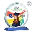 Centura VividPrint™ Award - Blue | https://www.bestnamebadges.com