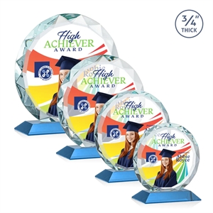 Centura VividPrint™ Award - Sky Blue | https://www.bestnamebadges.com