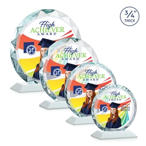 Centura VividPrint™ Award - White | https://www.bestnamebadges.com