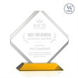 Toulon Award - Amber | https://www.bestnamebadges.com