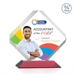 Toulon VividPrint™ Award - Red | https://www.bestnamebadges.com
