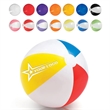 Holiday Swimming Pool Party Colored Inflatable Beach Ball | https://www.bestnamebadges.com