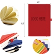Hardcover A5 Notebook Journal With Pen Loop For Work | https://www.bestnamebadges.com