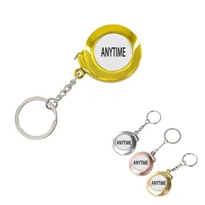 Snail Style Tape Measure With Keychain