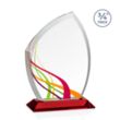 Daltry VividPrint™ Award - Red | https://www.bestnamebadges.com
