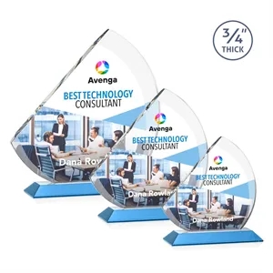 Nantucket VividPrint™ Award - Sky Blue | https://www.bestnamebadges.com