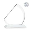 Nantucket VividPrint™ Award - White | https://www.bestnamebadges.com