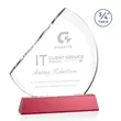 Nantucket Award on Newhaven - Red | https://www.bestnamebadges.com