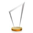 Condor Award - Amber | https://www.bestnamebadges.com