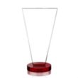 Burney VividPrint™ Award - Red | https://www.bestnamebadges.com