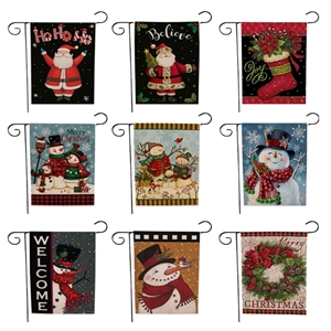 Christmas Reversible Garden Flag