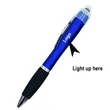 Light up Logo Ballpoint Stylus Advertising Pen | https://www.bestnamebadges.com