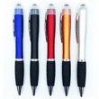 Light up Logo Ballpoint Stylus Advertising Pen | https://www.bestnamebadges.com