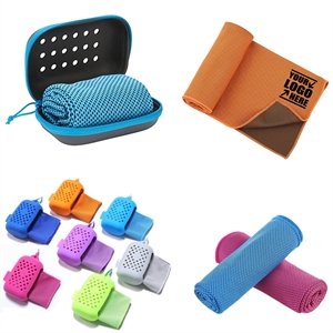 Cooling Towel with Silicone Cover